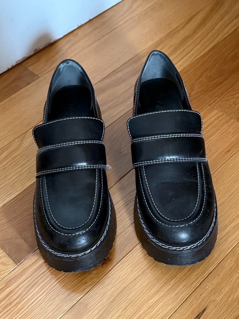 Matisse Women’s Chunky Black Loafers